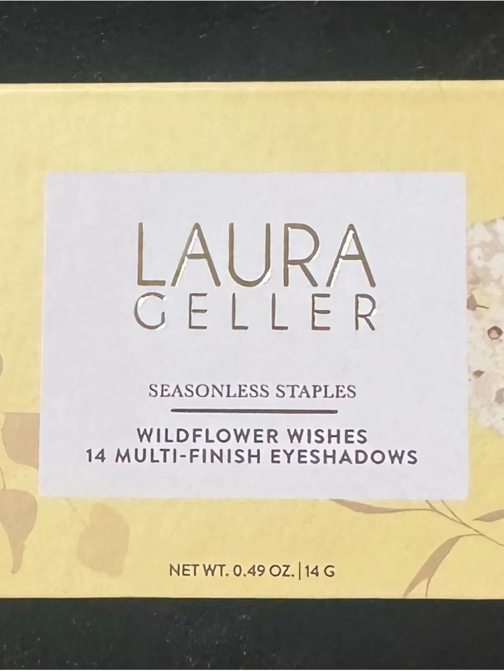 Laura Geller Wildflower Wishes Eyeshadow Palette - Yellow & Gold Accents
